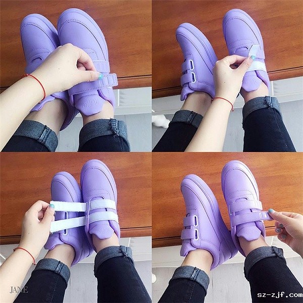 背胶粘扣带球鞋